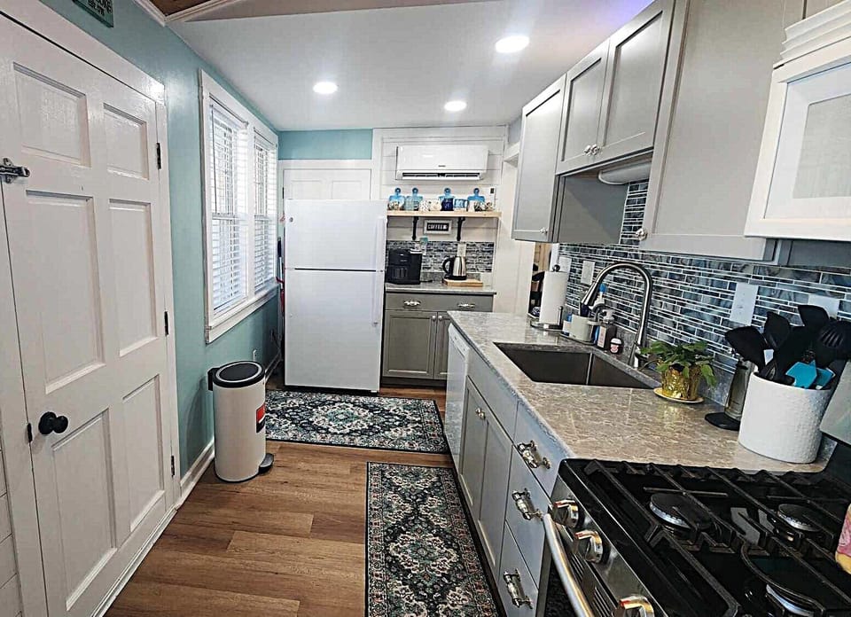 Kitchen with Access to Back Deck