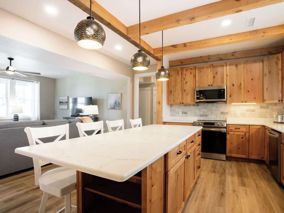 Kitchen with Custom Cabinets