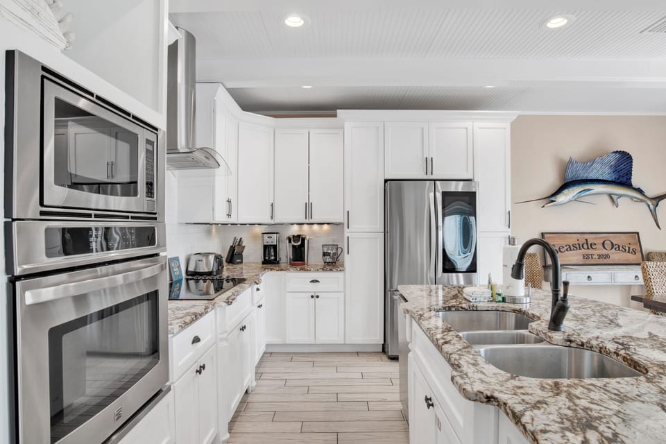 Fully equipped kitchen