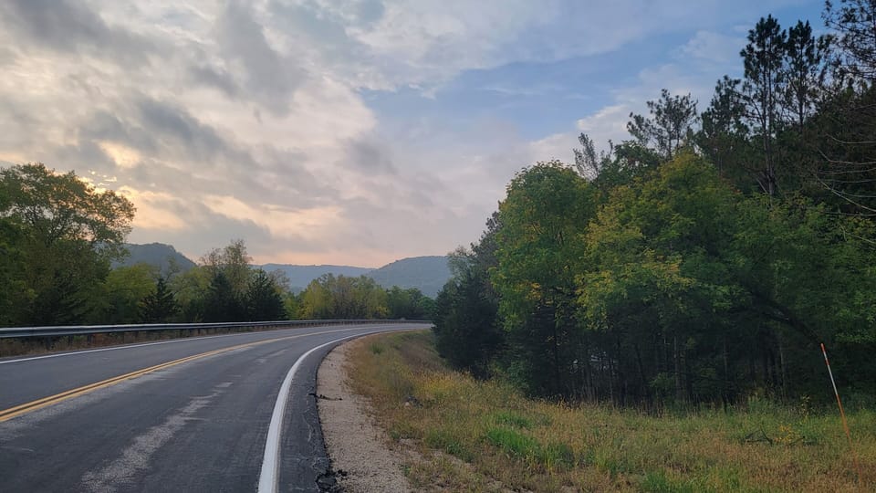 View of the valley from campground enterance