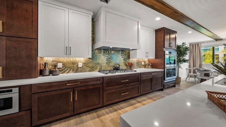 Kitchen - Oversized Refrigerator - (2) Dishwashers, Double Ovens, &amp; Large Gas Stove - Balcony Access