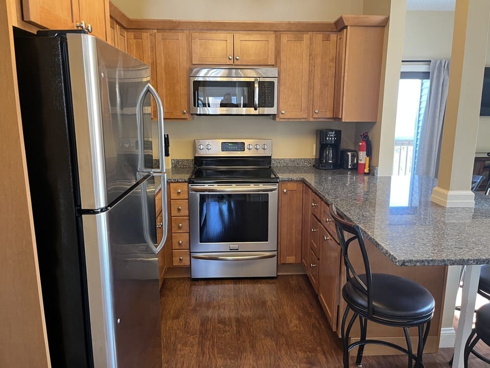 kitchen with all the necessities
