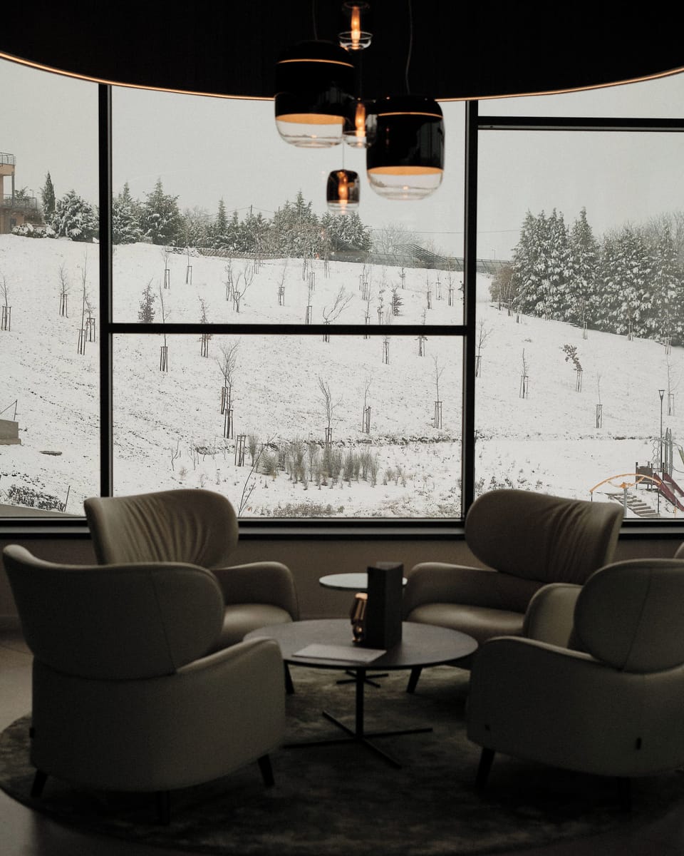 Lobby sitting area