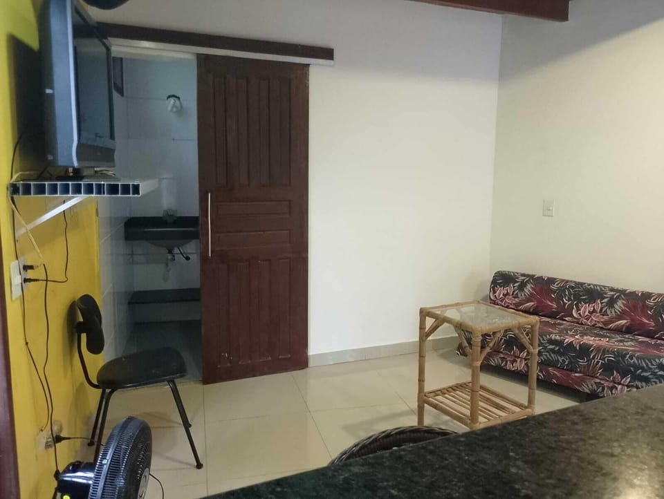 Standard Chalet, 1 Bedroom, Kitchen, Pool View | Living room | 20-inch flat-screen TV with digital channels, first-run movies