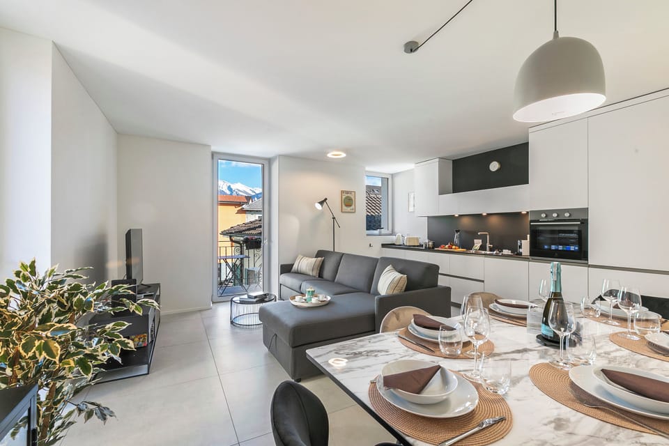 Living and dining room