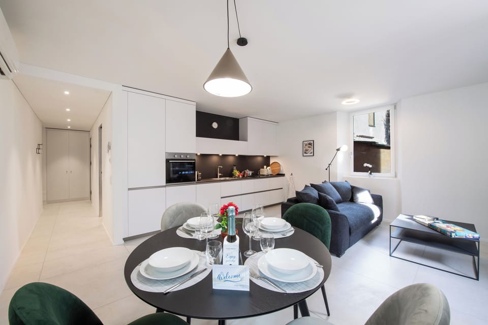 Kitchen and dining area