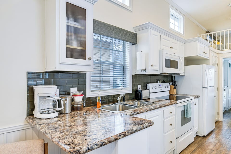 Kitchen | 1st Floor | Drip Coffee Maker | Toaster | Cooking Basics
