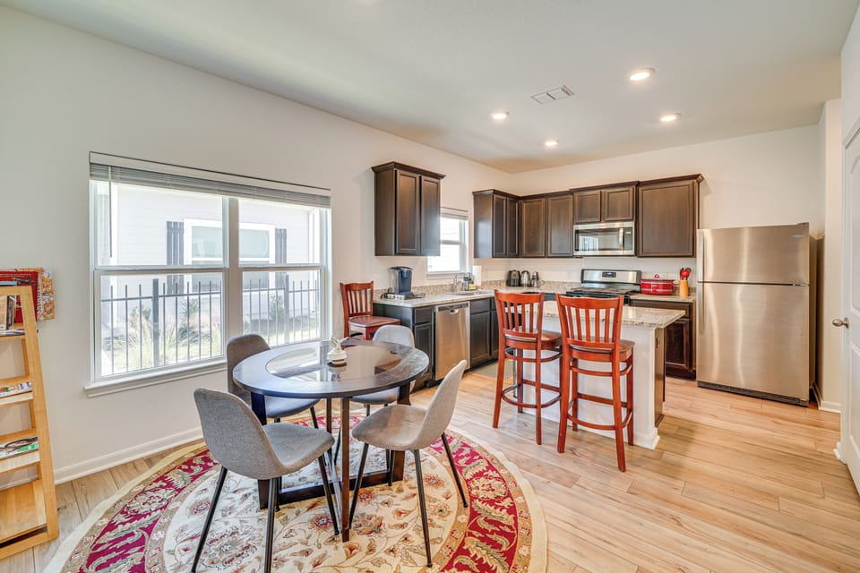 Dining Area & Kitchen | 1st Floor | Keurig | Air Fryer | Electric Kettle