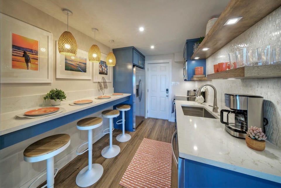 Stylish culinary hub.
