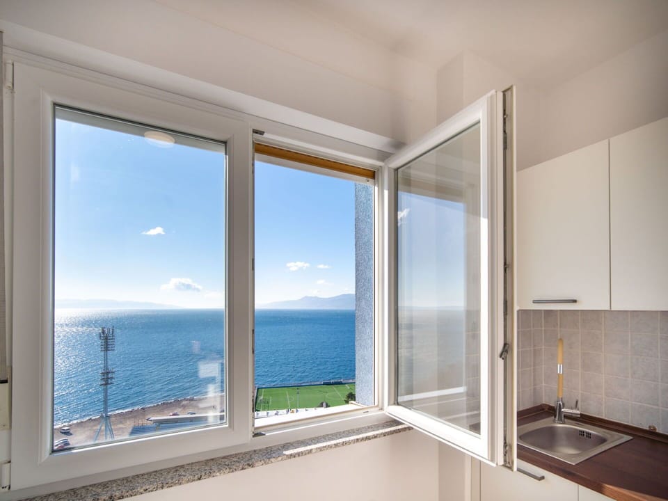 Sea, Floor, Ocean, Balcony, Glass, Daylighting, Hardwood, Wood Stain, Home Door, Penthouse Apartment