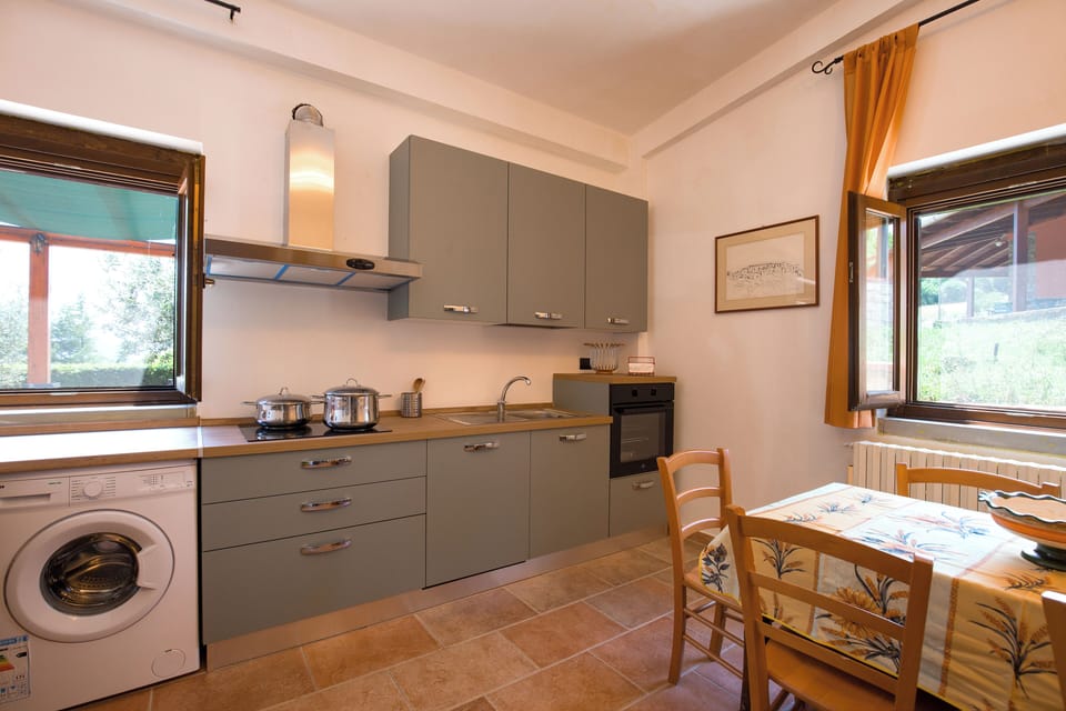 Villa, Hill View | Private kitchen | Fridge, microwave, oven, stovetop