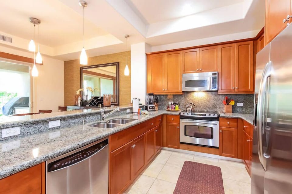 Fully equipped kitchen