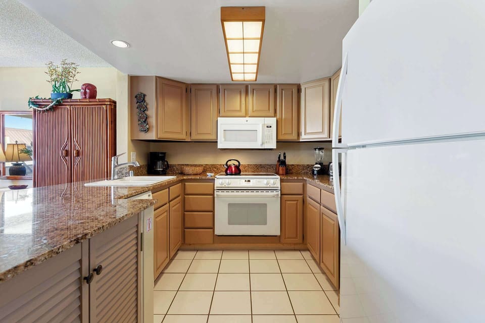 Fully equipped kitchen