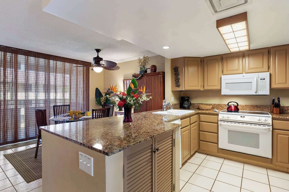 Fully equipped kitchen