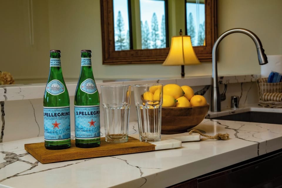 Step in, sip up—our gourmet-ready kitchen welcomes you with thoughtful touches and a dash of island flavor  