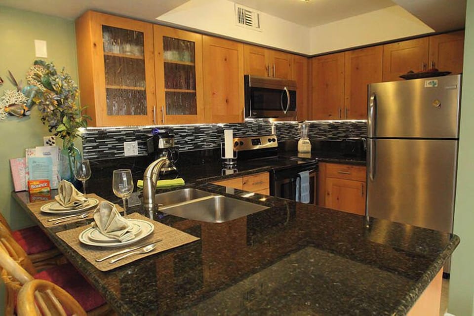 Fully equipped kitchen