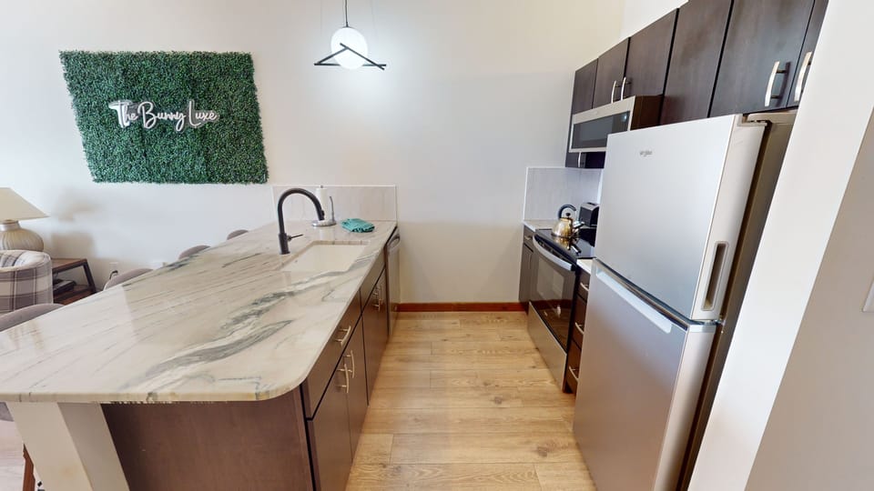 Indoors, Kitchen, Refrigerator, Sink, Sink Faucet