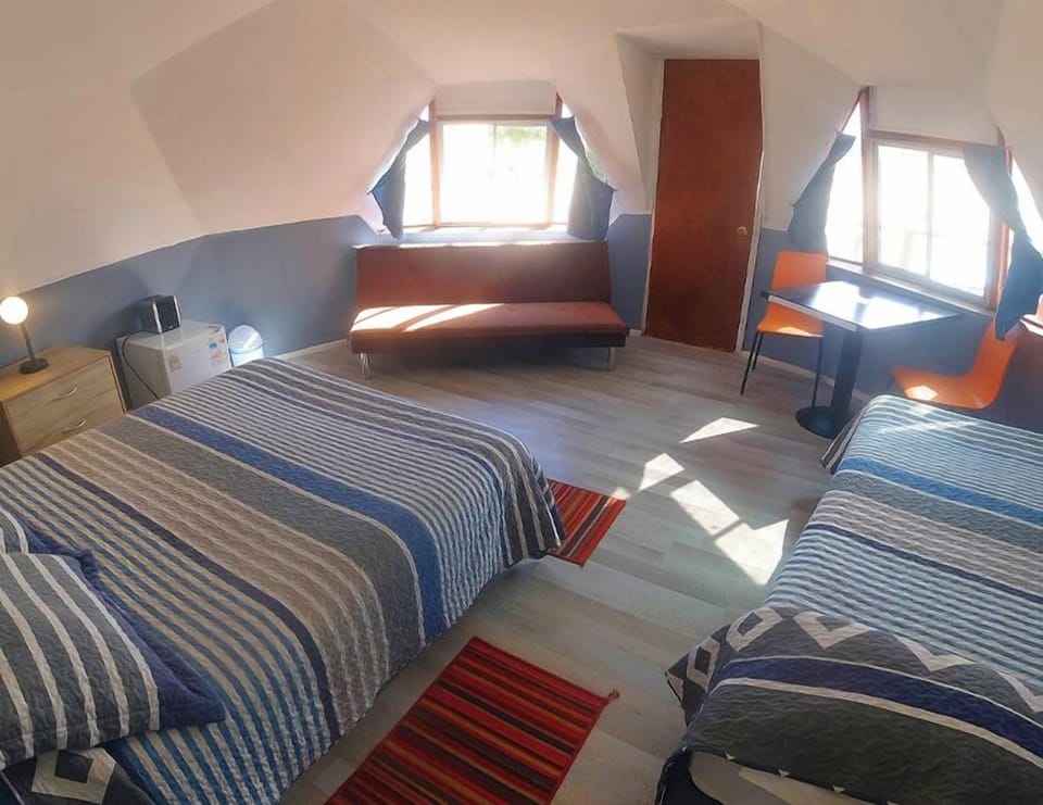 Double Room, 1 Queen Bed, Balcony, Beach View | Laptop workspace, free WiFi