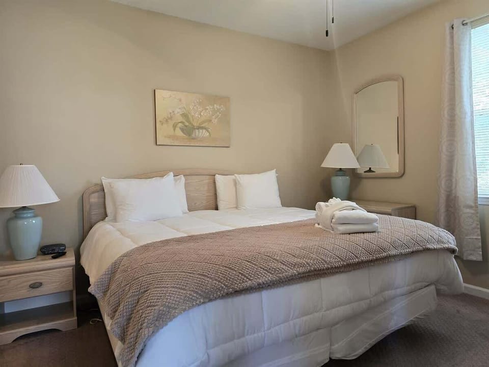 Spacious King Bed in Master Suite