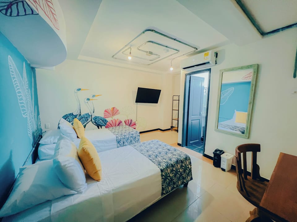 Standard Twin Room, 2 Twin Beds | Free WiFi, bed sheets