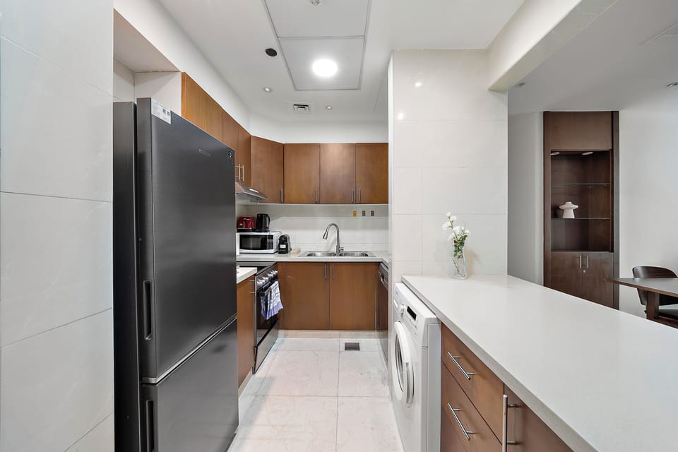 Classic Apartment, Multiple Beds | Private kitchen | Fridge, coffee/tea maker, electric kettle, toaster