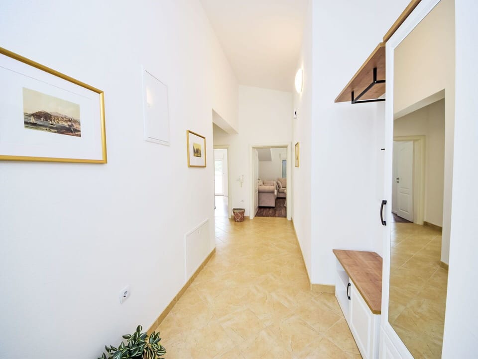 Plant, Building, Picture Frame, Houseplant, Wood, Hall, Flooring, Floor, Door