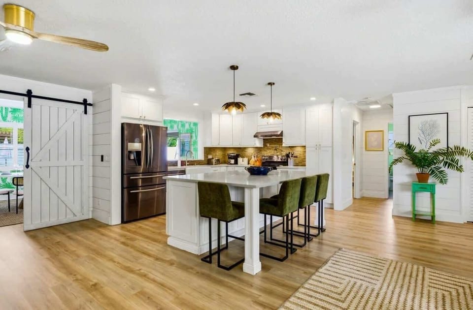 From morning coffee to evening gatherings, this kitchen is the heart of the home.