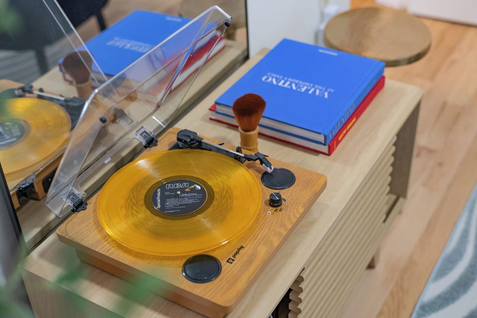 Classic Vinyls, Keith Harring Art book and Valentino Books