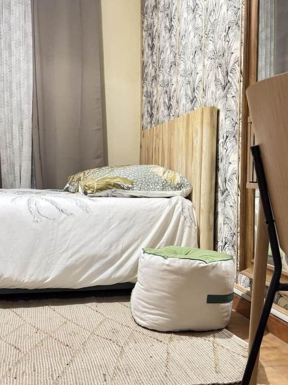 The bedroom