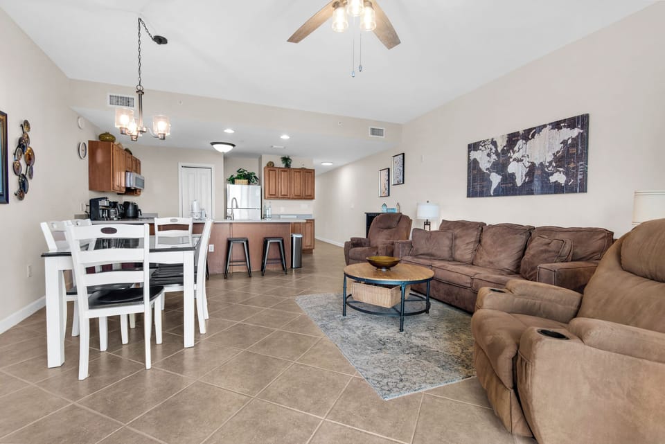 Spacious and open