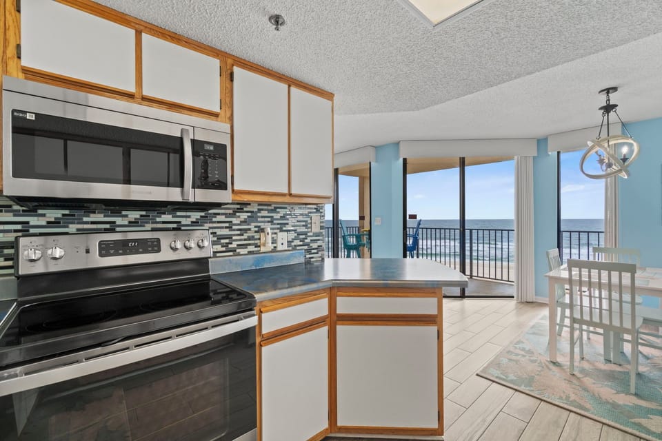 Beautiful views directly from the kitchen