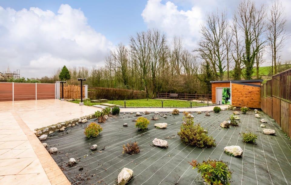outside