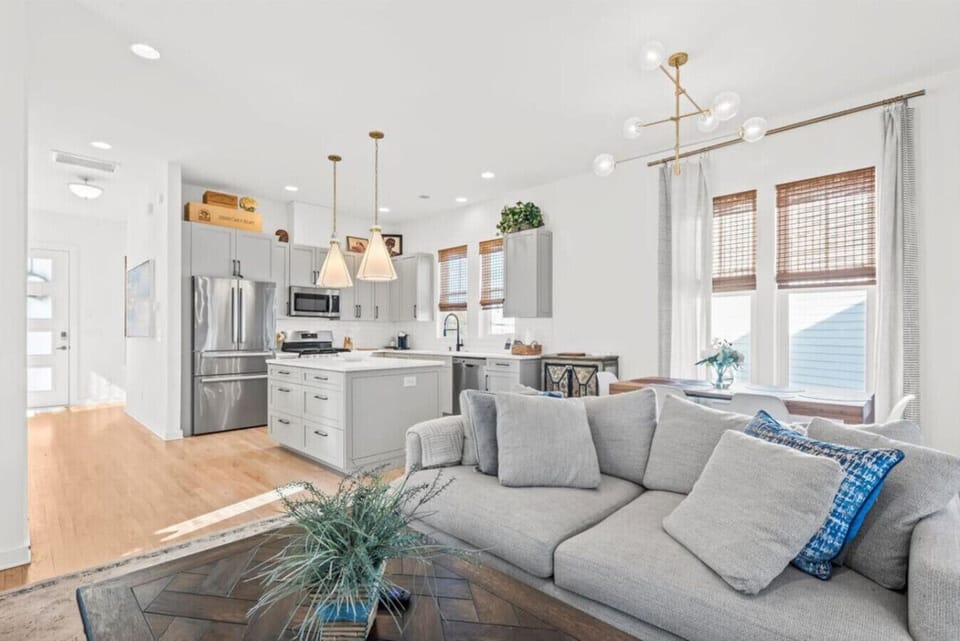 Open living room