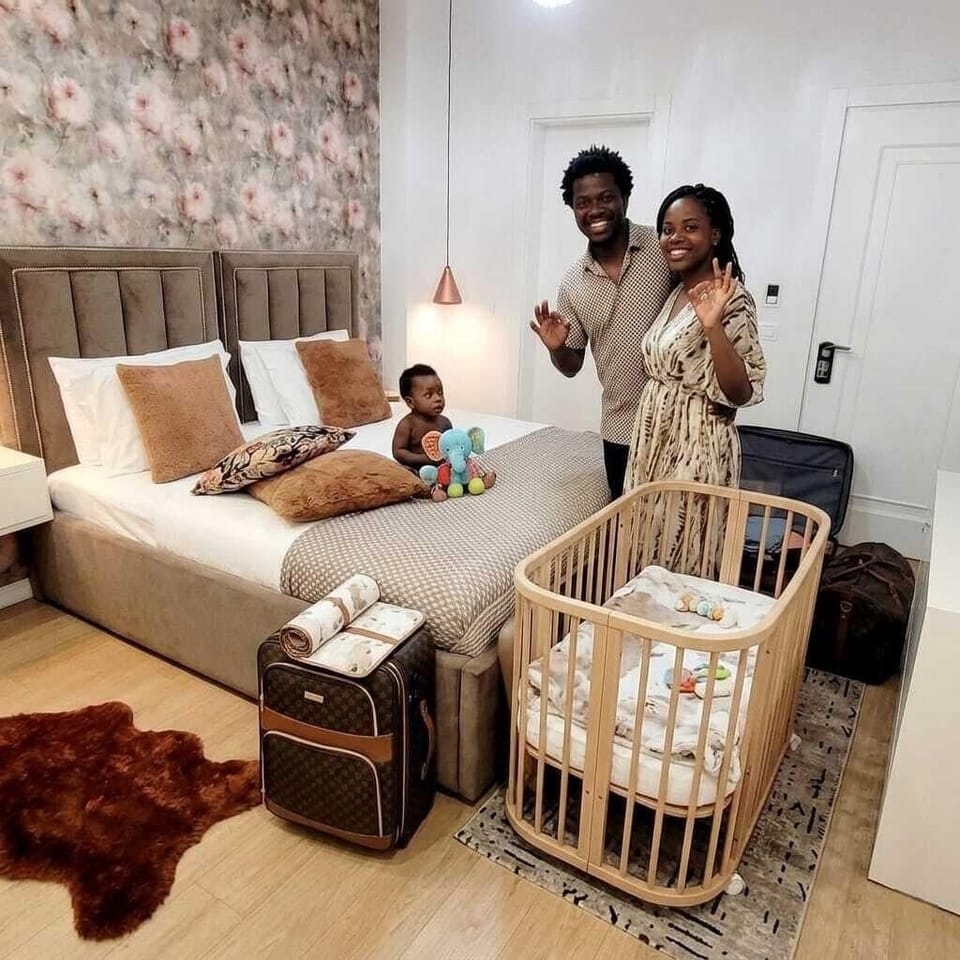 Deluxe Double Room, Balcony, City View | Desk, blackout drapes, soundproofing, iron/ironing board