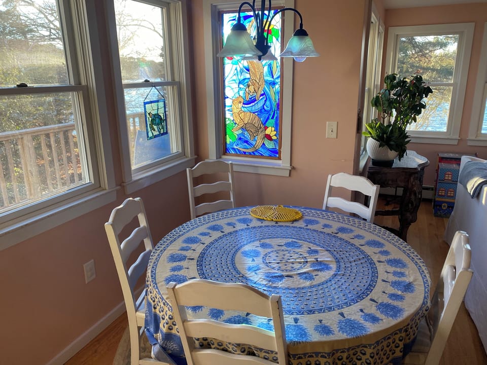 Dining Nook w/ pond views