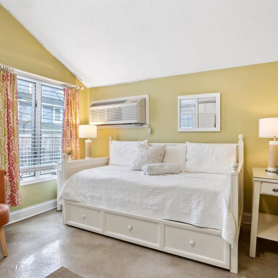 This twin bed also has another twin trundle.