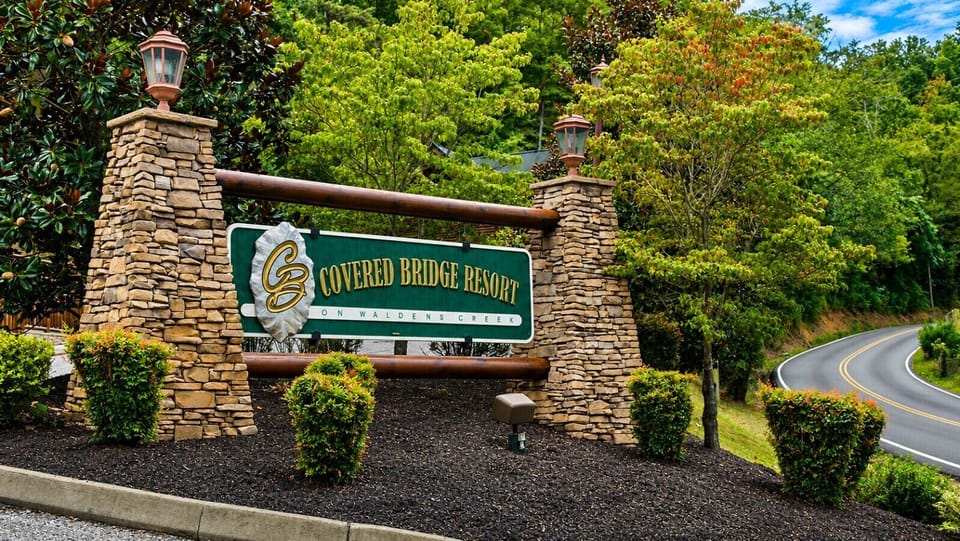 Located in Covered Bridge Resort