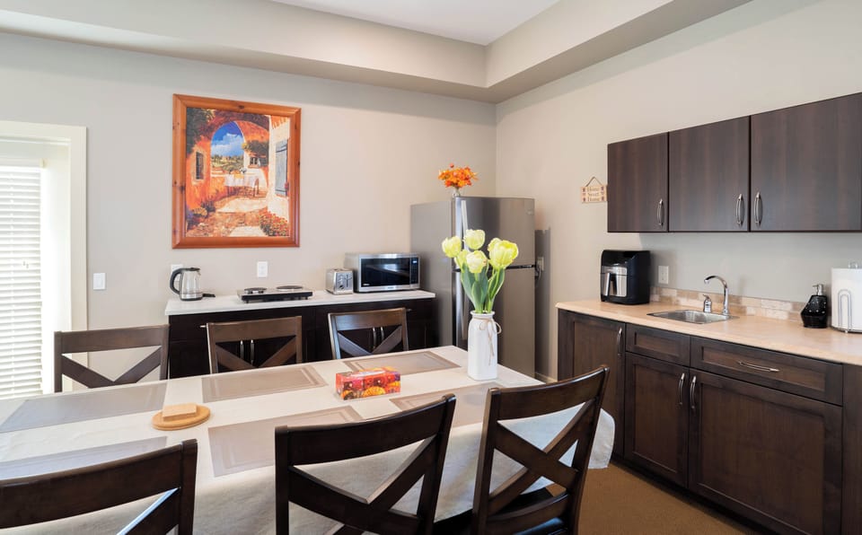 Upgrade Appliances for Kitchenette can cook simple meals