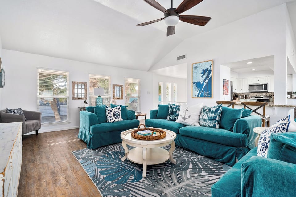 Open concept living room