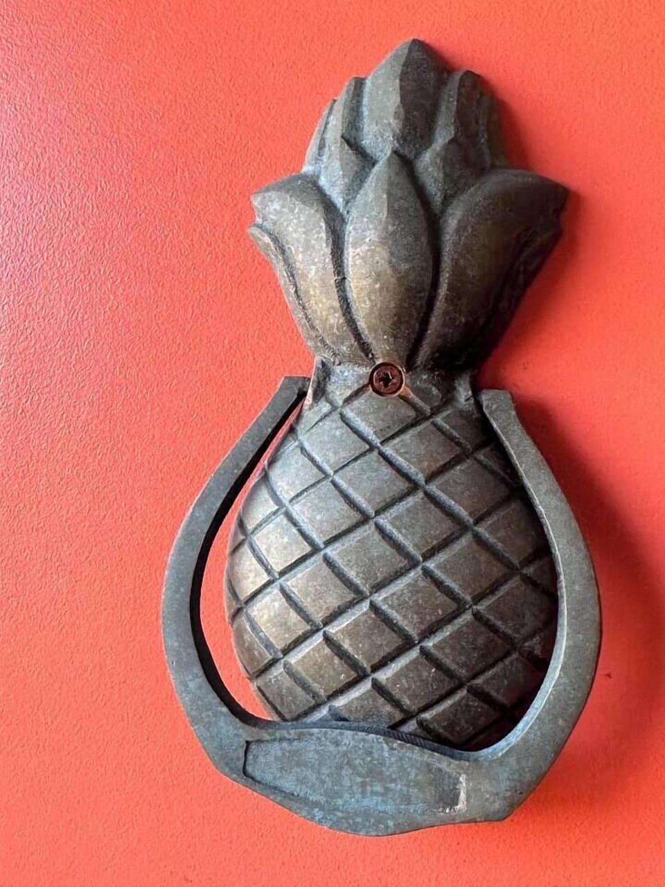 Every home needs a pineapple door knocker