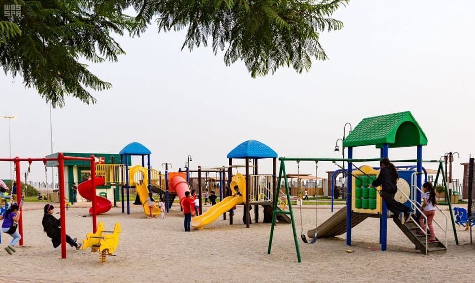 Children's play area - outdoor