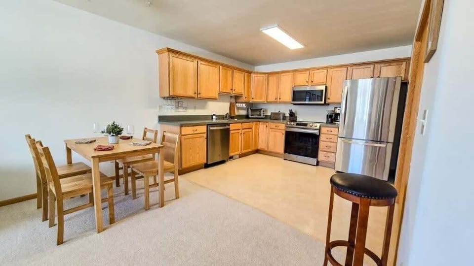 Never miss a moment while cooking in the open living kitchen