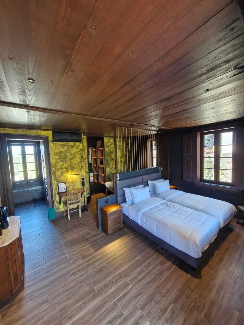 Deluxe Double Room, Mountain View | Hypo-allergenic bedding, minibar, individually decorated