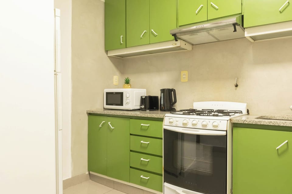 Apartment, Balcony, City View | Private kitchen