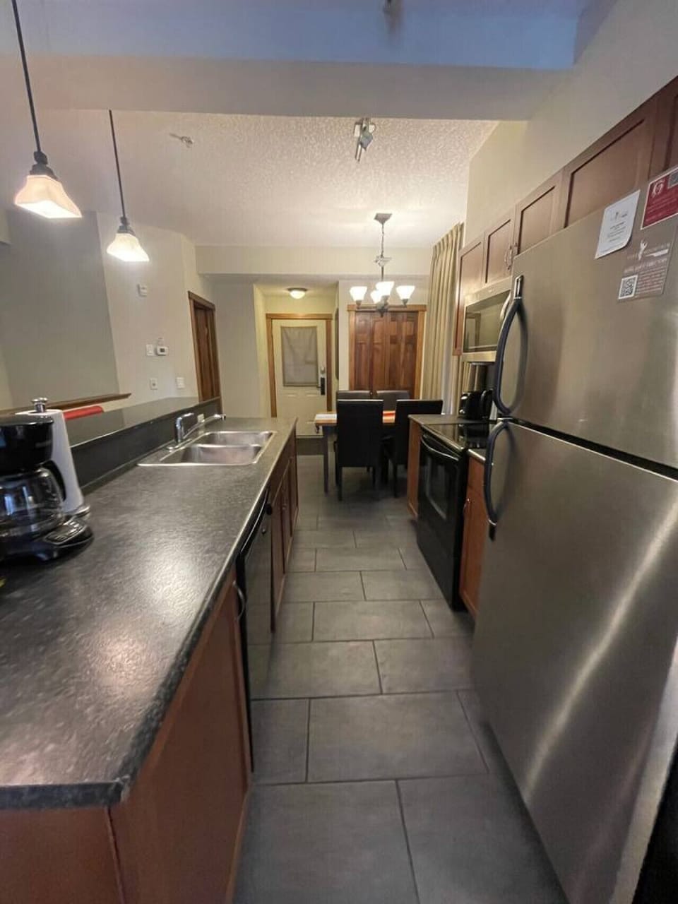 Open concept kitchen