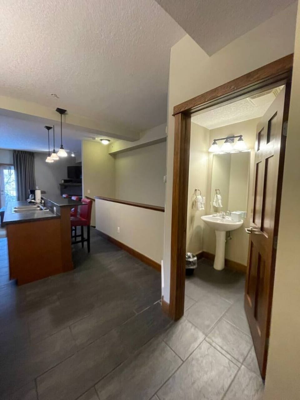 Guest half bathroom