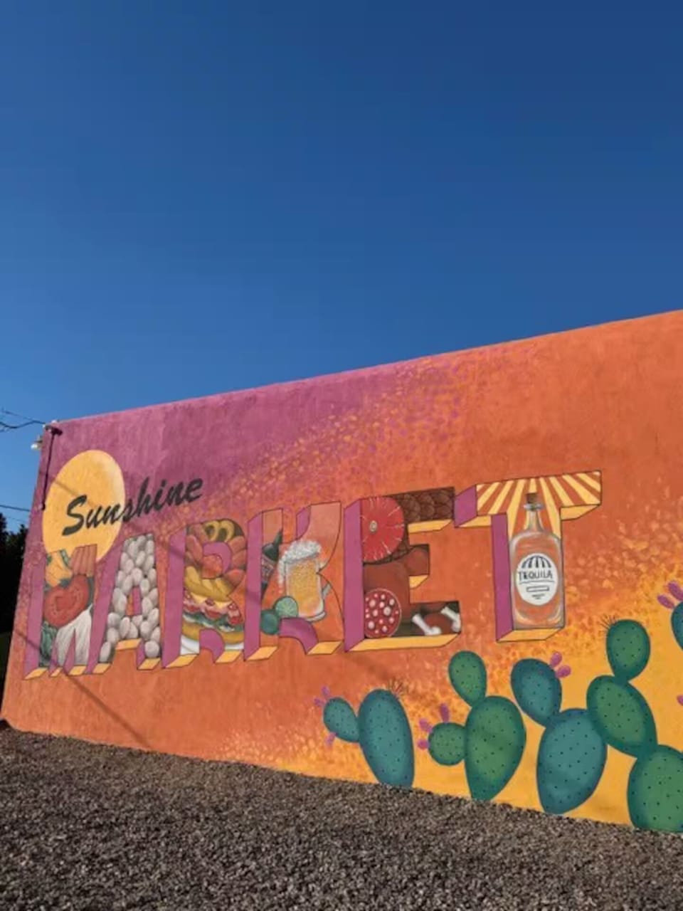 Nearby grocery and market
