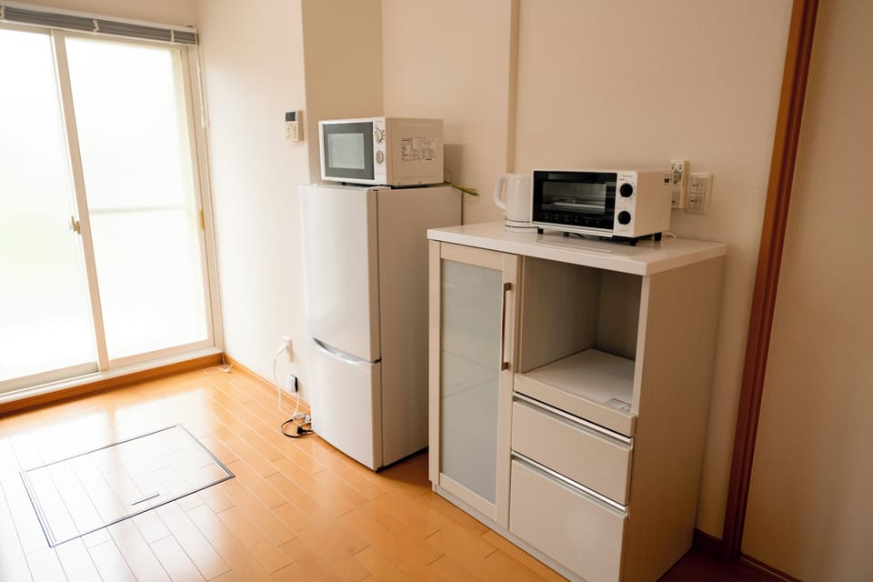 Villa | Private kitchen | Rice cooker, toaster oven
