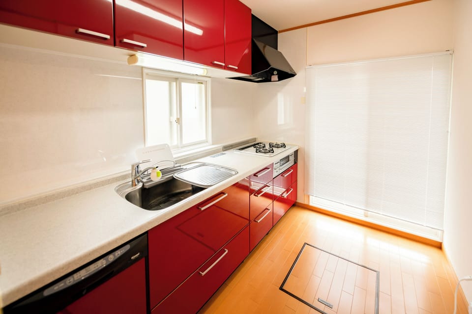 Villa | Private kitchen | Rice cooker, toaster oven