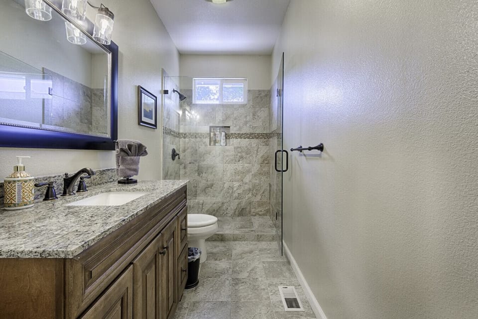 Second bathroom on main level